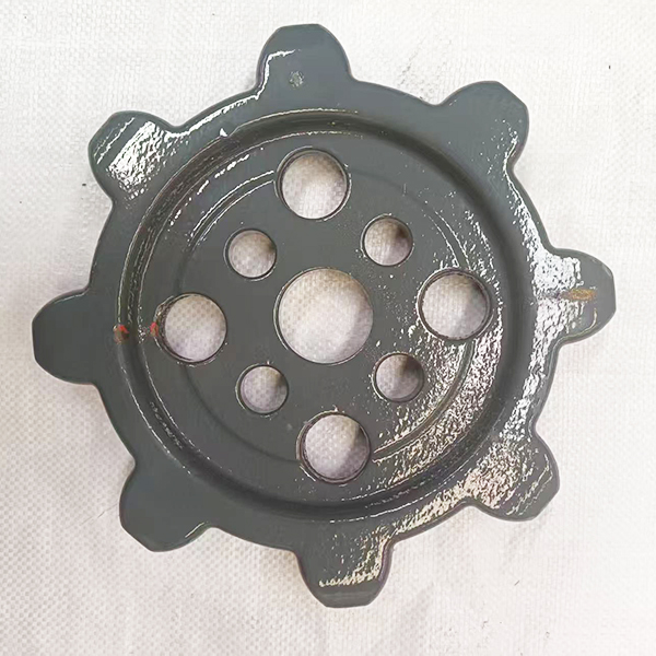 Ruilong Drive Wheel 8-tooth 9-hole (Flanged/Manganese Steel)